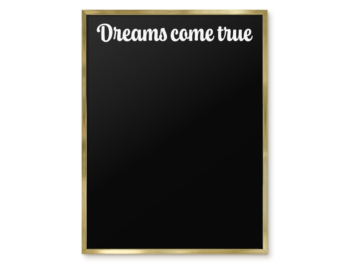 Magnetic Wall Board Dreams Come True For The Office Espelharte (60x80 Cm)