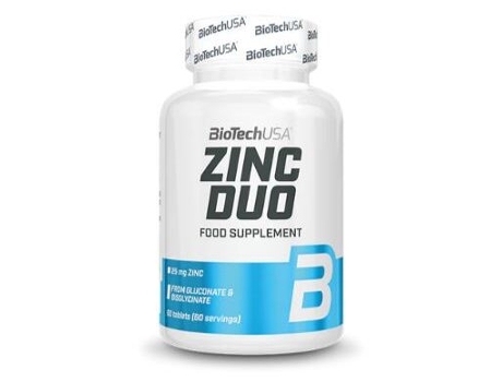 BiotechUSA Zinc Duo 60 Tabletas