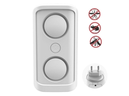 Repelente ultrassônico AQUAFORGE para ratos e camundongos, não tóxico, ecológico, branco