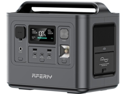 Estação De Energia Portátil Aferiy 800 W 512 Wh Lifepo4 Carga Rápida Ups
