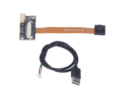 Módulo de Câmera Embutida 5MP USB, 76 Graus, Sem Distorção, Foco Automático