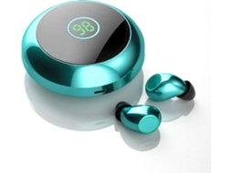 Auriculares Bluetooth True Wireless ENKERS True 5.0 Controle de Toque com Capa de Carregamento e Cha