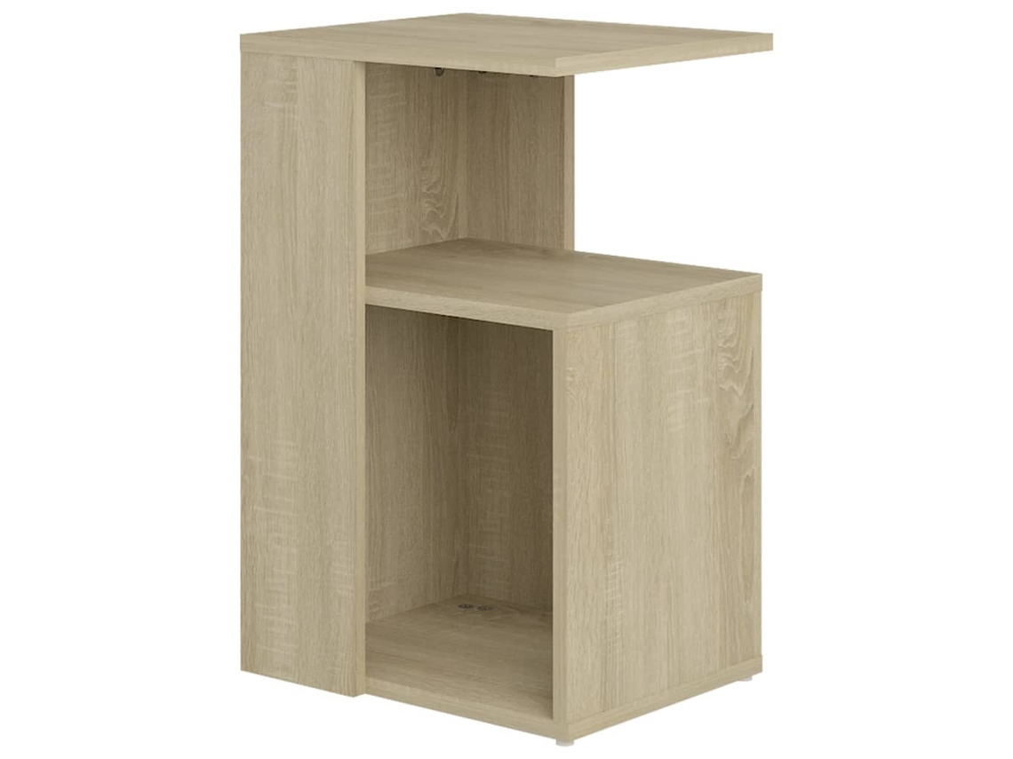 Side Table, Side Tables Vidaxl Marrom Madeira Processada (n/a)