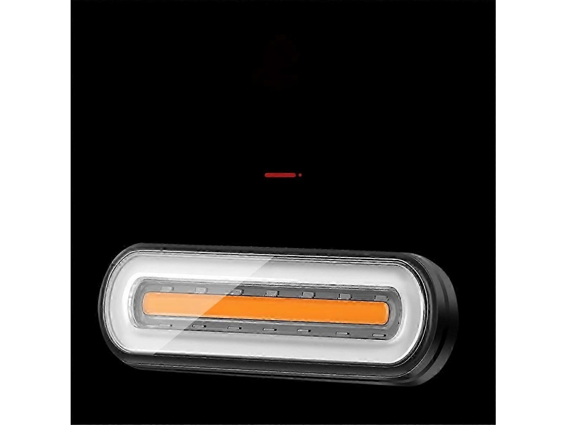 Lurelia Luz De Bicicleta Lanterna Traseira De Bicicleta Sem Fio Com Alarme E Indicadores De Direção, Impermeável, Com Controle Remoto E Usb.