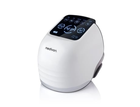 Massageador De Joelhos E Cotovelos Sem Fio Massagem Por Compressão Branco Medivon