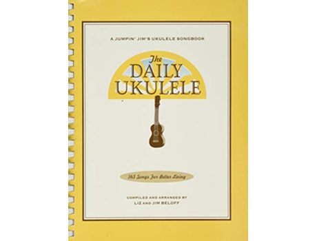 Livro Daily Ukulele de Jim Beloff e Liz Beloff (Inglês)