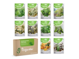 Sementes De Ervas - Plantas Medicinais - Para A Saúde Natural - 10 Variedades - Organifer