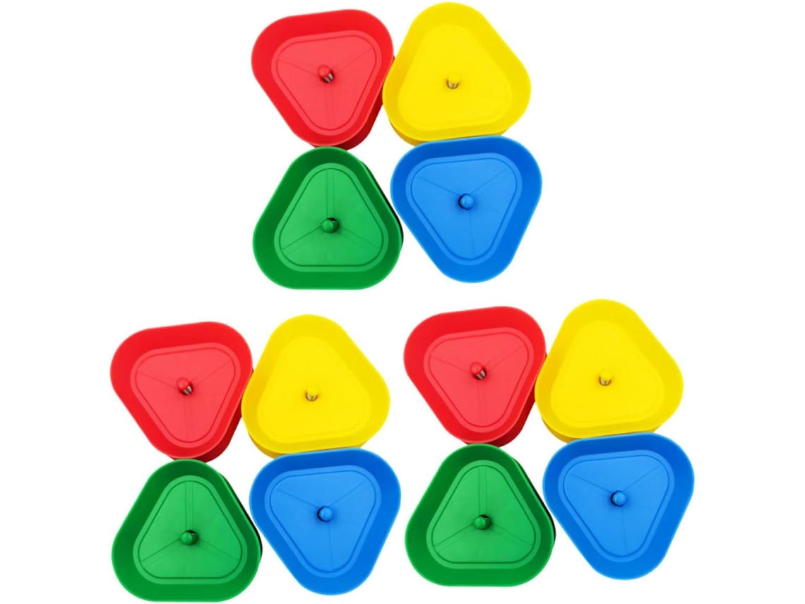 Conjunto De 12 Porta-cartas Reutilizáveis Para Pôquer E Jogos De Cartas.