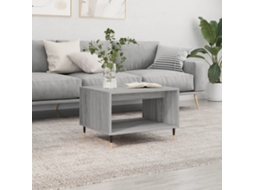 Vidaxl Mesa De Centro 60x50x40 Cm Derivados De Madeira Cinzento Sonoma
