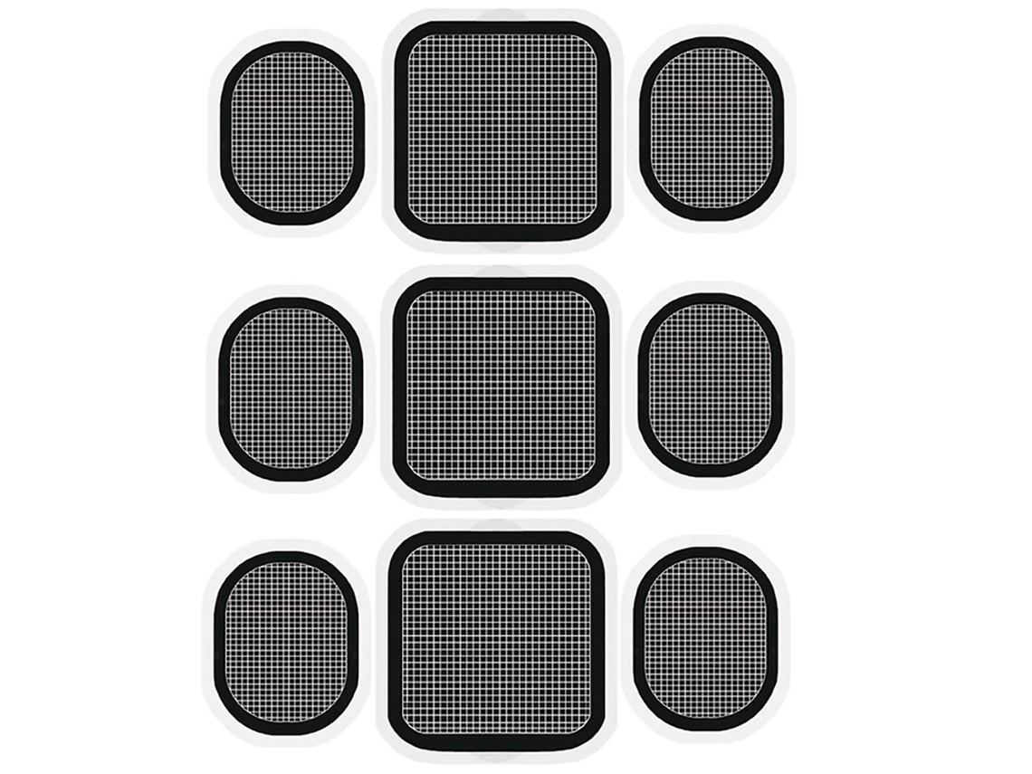 Estimulador Eletromuscular Ems, Equipado com Eletrodos Adesivos para Acupuntura e Folhas de Gel para Eletrodos. MDUG (3 Pares)