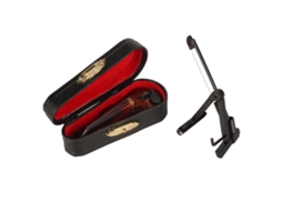 Violino Mini De Madeira 8cm Para Decoração E Presente