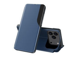 Capa Amorus Mobile Para Iphone 17 Pro Com Suporte Tipo Folio - Azul