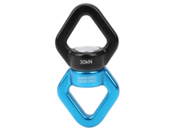 Rebe-dispositivo Rotacional De Segurança Para Escalada Ao Ar Livre Suspenso 360° Giratório Acessório Para Yoga Preto Azul