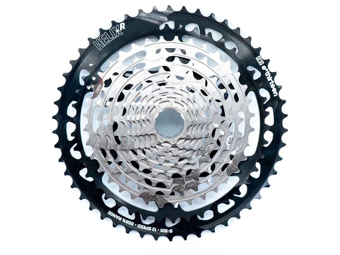 Cassete Helix Race Cinzento 12S / 9-50Te-Thirteen