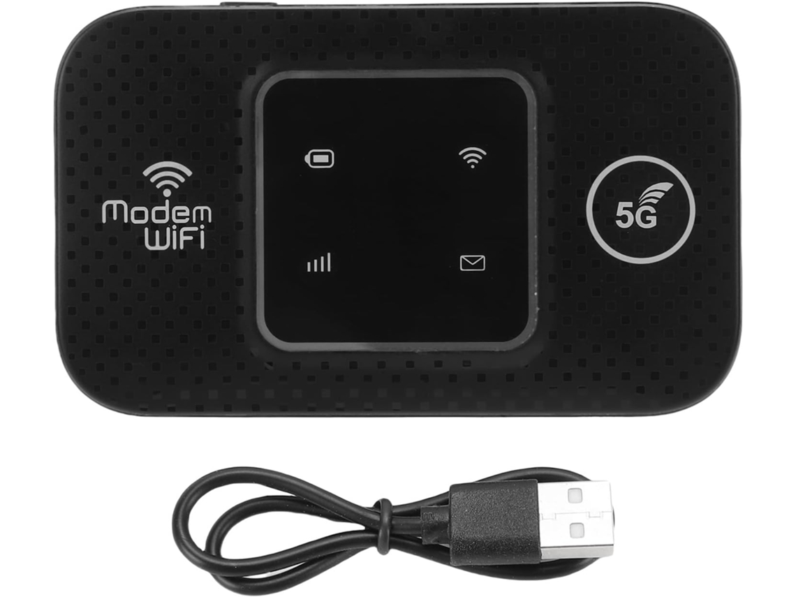 Hotspot Wi-fi Móvel 4g Com Slot Para Cartão Sim, Roteador Portátil,