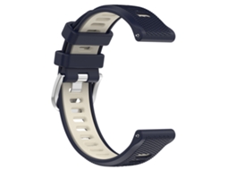Pulseira de Relógio de Silicone Garmin Forerunner 265 / 265 Music Azul