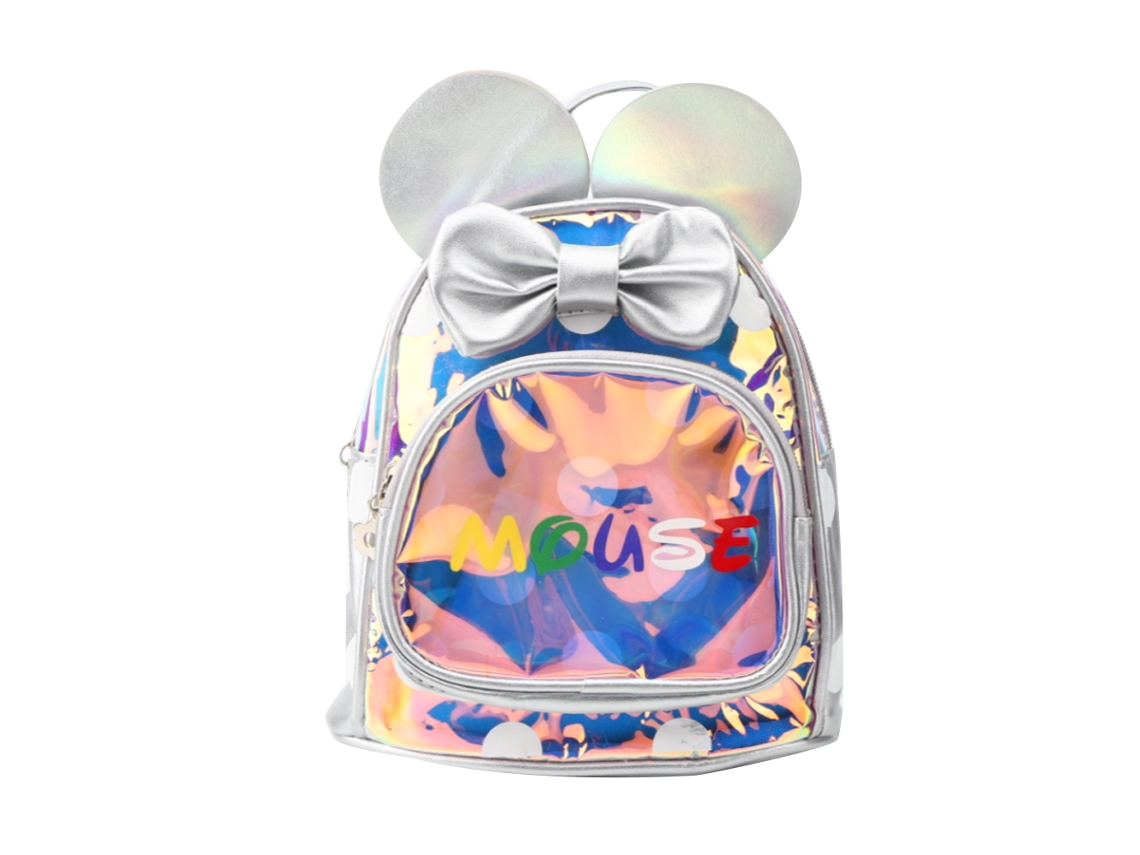 Primerox mochila Escolar Infantil com Orelhas de Desenho Animado Fofa para Crianças do Ensino Fundamental Pequeno