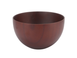 Bowl de Massa de Madeira LAXISCREED Padrão Grão Único
