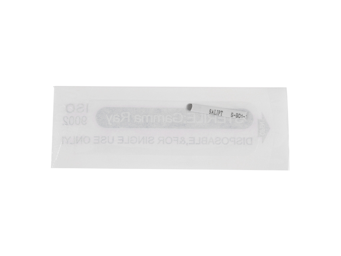 Aguçadeira Manual Microblading 0.2mm Para Tatuagem De Sobrancelha Maquiagem Permanente Estéril 7