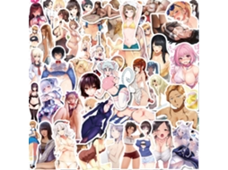 Urbannova-50 Adesivos De Anime Girl Pvc À Prova D'água Bp-0000225