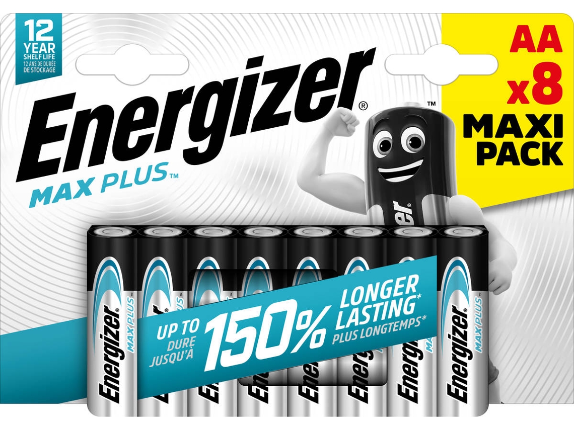 ENERGIZER MAX PLUS ALK E91 (AA) CHP8