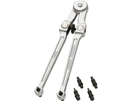 Chave de Roda Ajustável SAM OUTILLAGE 110-N Capacidade 18 a 100Mm Aço Cromo Vanádio