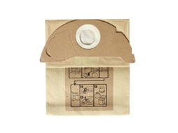 Pacote de 10 sacos para aspirador de pó para Kärcher A2004/ A2054/ WD2250/ MV2/ WD2 KK