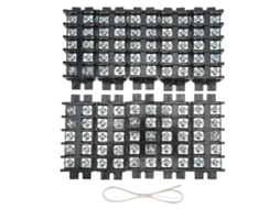 Bloco De Terminal Insulador Abs Compacto 60a 600v