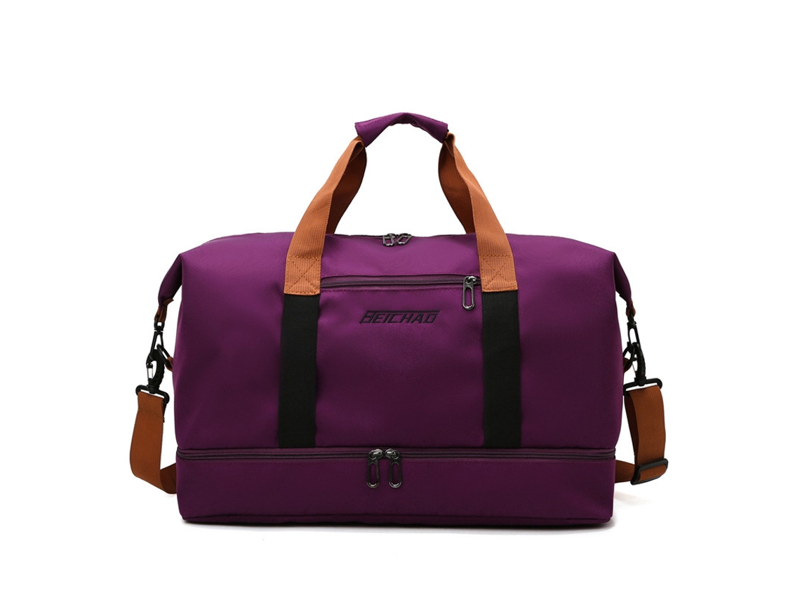 Mala de Viagem AQUAFORGE Expandível com Bolso para Encaixe, em Rodinhas, para Fins de Semana, Pernoite