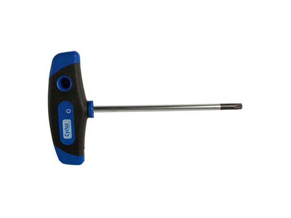 Chave de Parafuso de Coroa Ultra Torque Tx30 Prateadocyclus