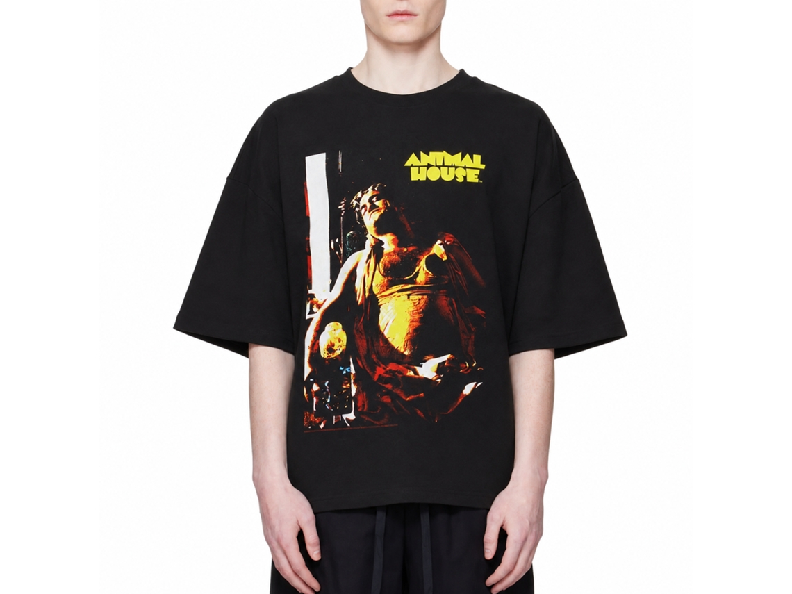 Rockinstone Animal House Movie Ginger Black Adult T-shirt Size:xxl