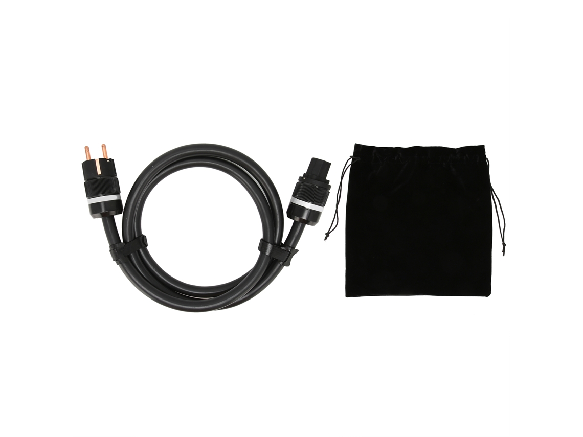 Cabo De Alimentação De Áudio (cobre Puro, Conector Hifi)