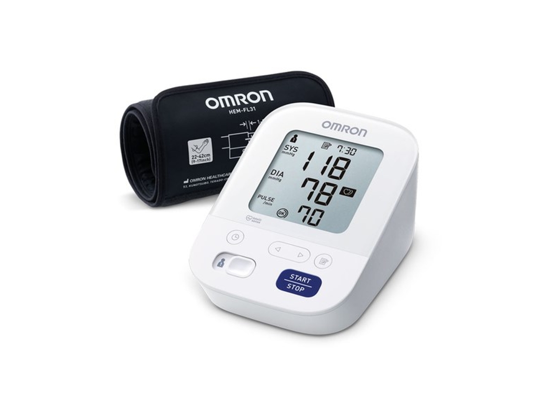 M3 Comfort Braço Superior Automático 2 Utilizador Omron(s)