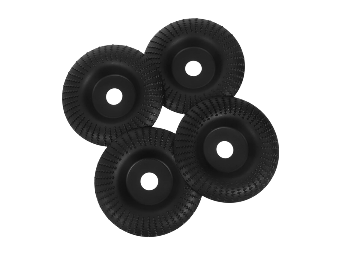 Kit De 4 Discos De Desbaste Alipis Para Entalhar E Moldar Projetos De Marcenaria Para Uso Doméstico E Profissional