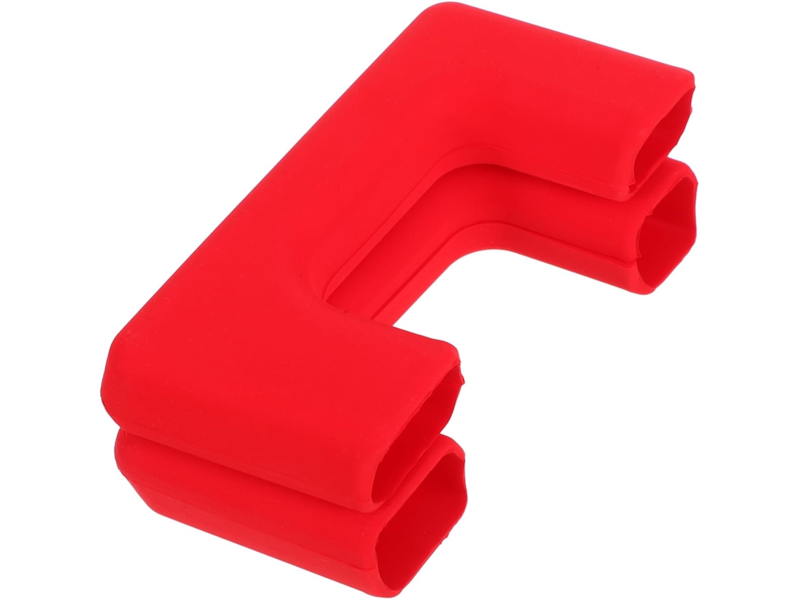 Conjunto de 2 camadas protetoras de silicone para gancho de reboque e para-choque dianteiro.
