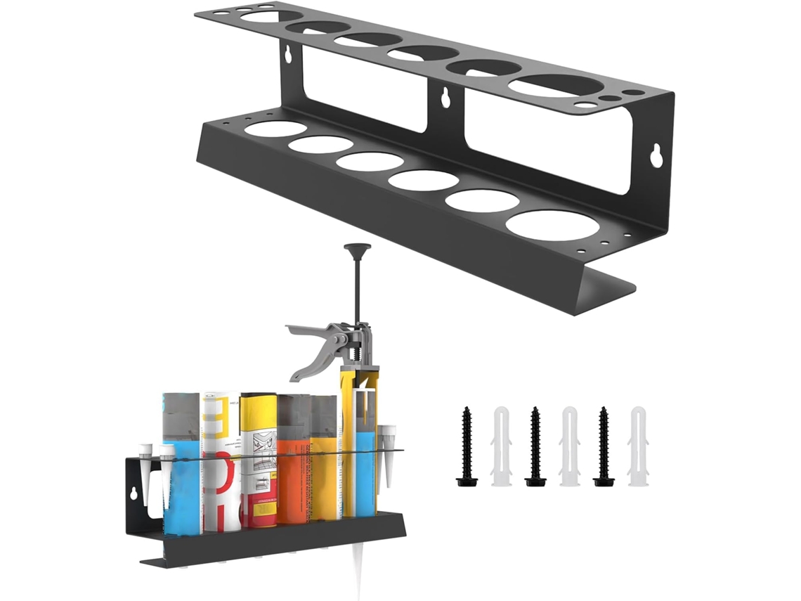 Organizador Para Tubos De Silicone, Montagem Na Parede, Latas De Spray De Silicone.