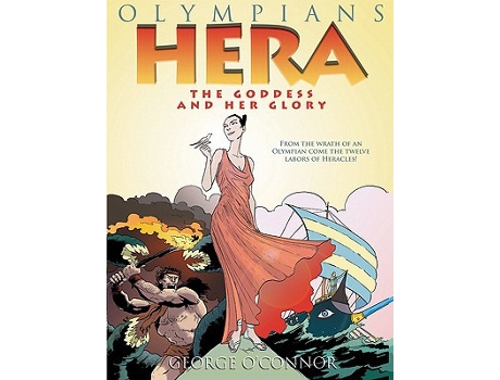 Livro Olympians Hera de George O'Connor (Inglês - Capa Dura)