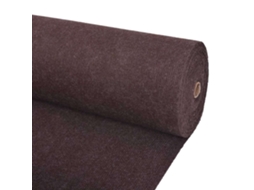 Vidaxl Tapete Castanho 1,2 X 20 M Poliéster