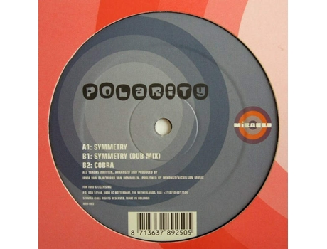 Vinil Symmetry / Cobra Miracle Records