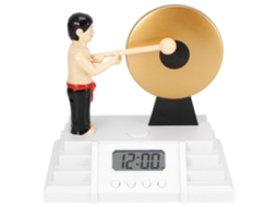 Laxiscreed Relógio Despertador Com Display Lcd E Função De Luz Noturna Para Um Sono Mais Confortável