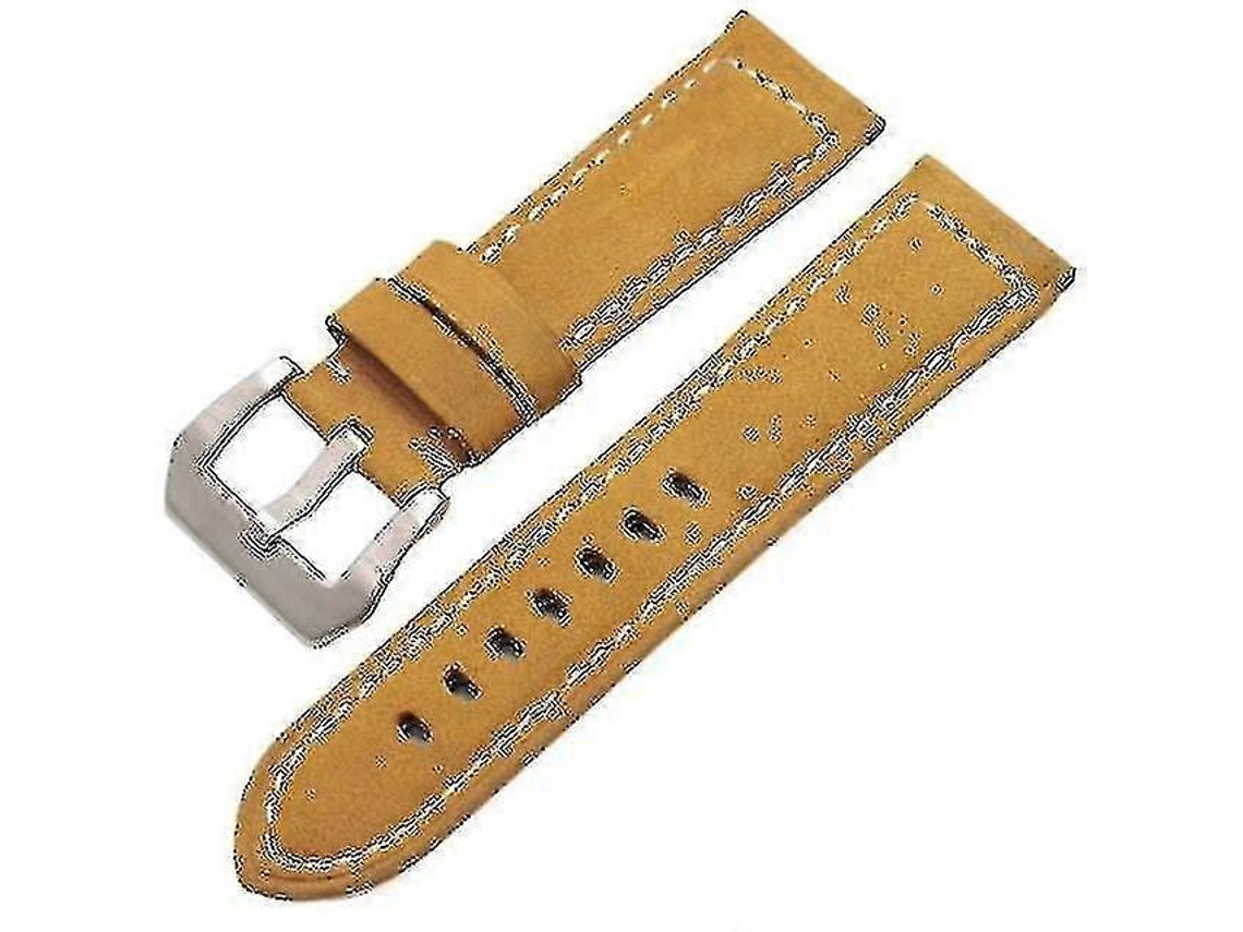 Pulseira De Relógio De Couro Genuíno Retrô Feita À Mão Para Relógio Masculino Panerai Com Fivela De Metal Olysi Shop