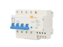 Disjuntor Mcb Mini 4p 32a 6000a 400v Para Casa Com Montagem Em Trilha Din