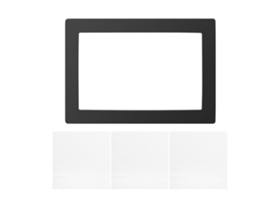 Gaxeta Lcd Preta Para Impressora 3d Resina Tela 8.9 Polegadas Proteção Contra Derramamento Compatível Com Elegoo Saturn