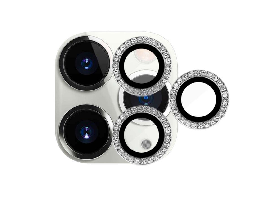 Protetor de Lente Brilho Plata para Iphone 12 Pro Max LA CASA DE LAS CARCASAS