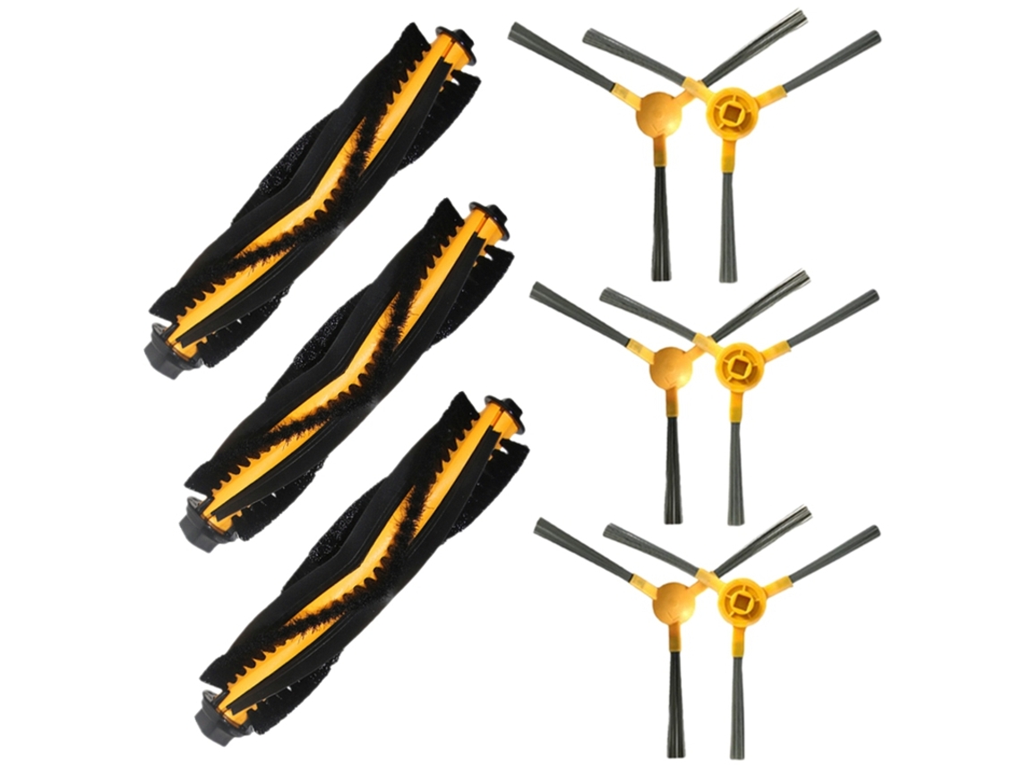 Escova de cerdas para robô aspirador de pó proscenic 800t 820s, acessórios de vassoura