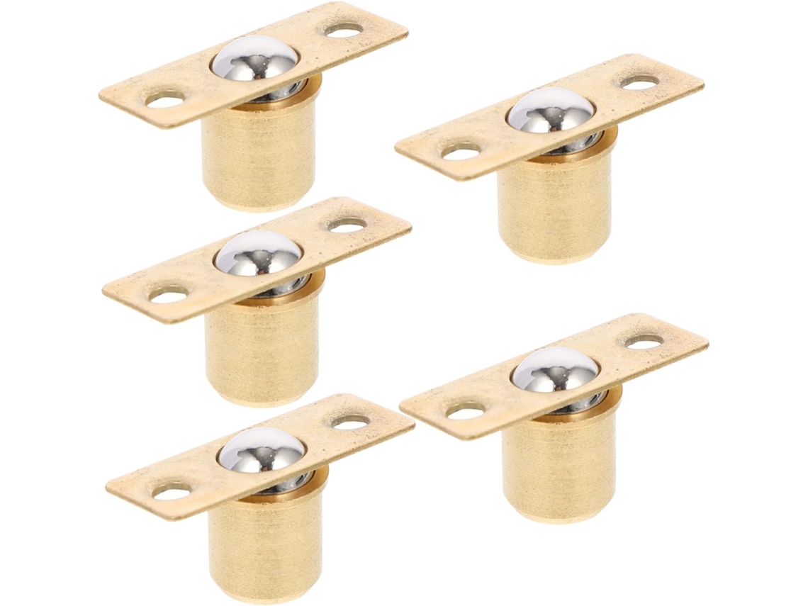 Conjunto De 10 Fechos Esfera Com Rolete Em Cobre Puro, 16, 5mm, Ajustáveis, Portas De Armários
