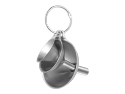 Funil De Aço Inoxidável, Mini Funil Para Especiarias, Utensílio De Cozinha