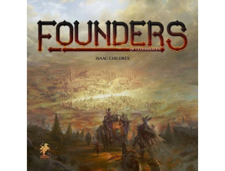 Jogo de Tabuleiro  Founders of Gloomhaven (Inglês - Idade Mínima: 8)