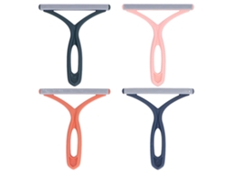 4pcs Remove lamas Duplo Face Portátil Roupa Pelos Animais Abs S/MARCA