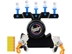 Herefun 2pcs Gun Target Toy Kids Jogo De Tiro Ao Alvo Elétrico Brinquedo Flutuante Recarregável + 10 Bolas Jogos Festa A*